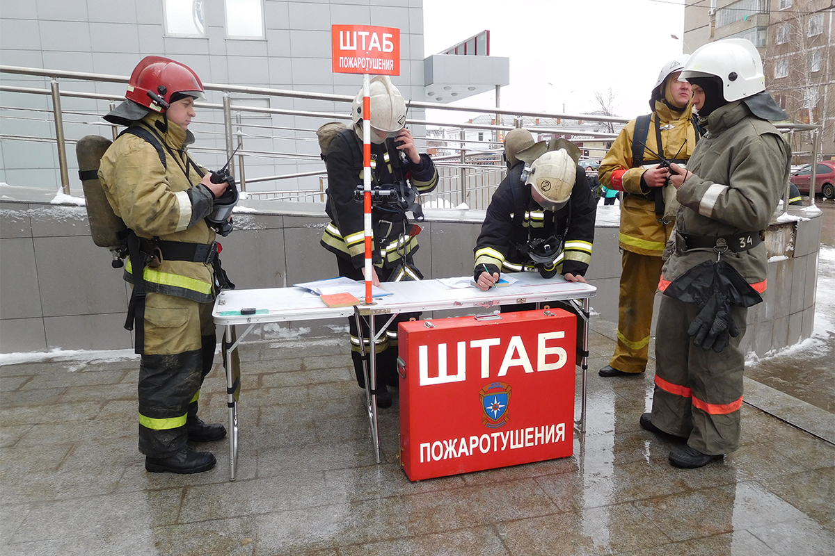 В каких случаях должен пересматриваться оперативный план пожаротушения